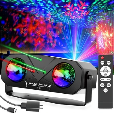 Luz de bola de discoteca para festa de dança de DJ