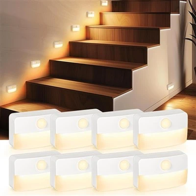 Luz de escada com sensor de movimento para quarto interno